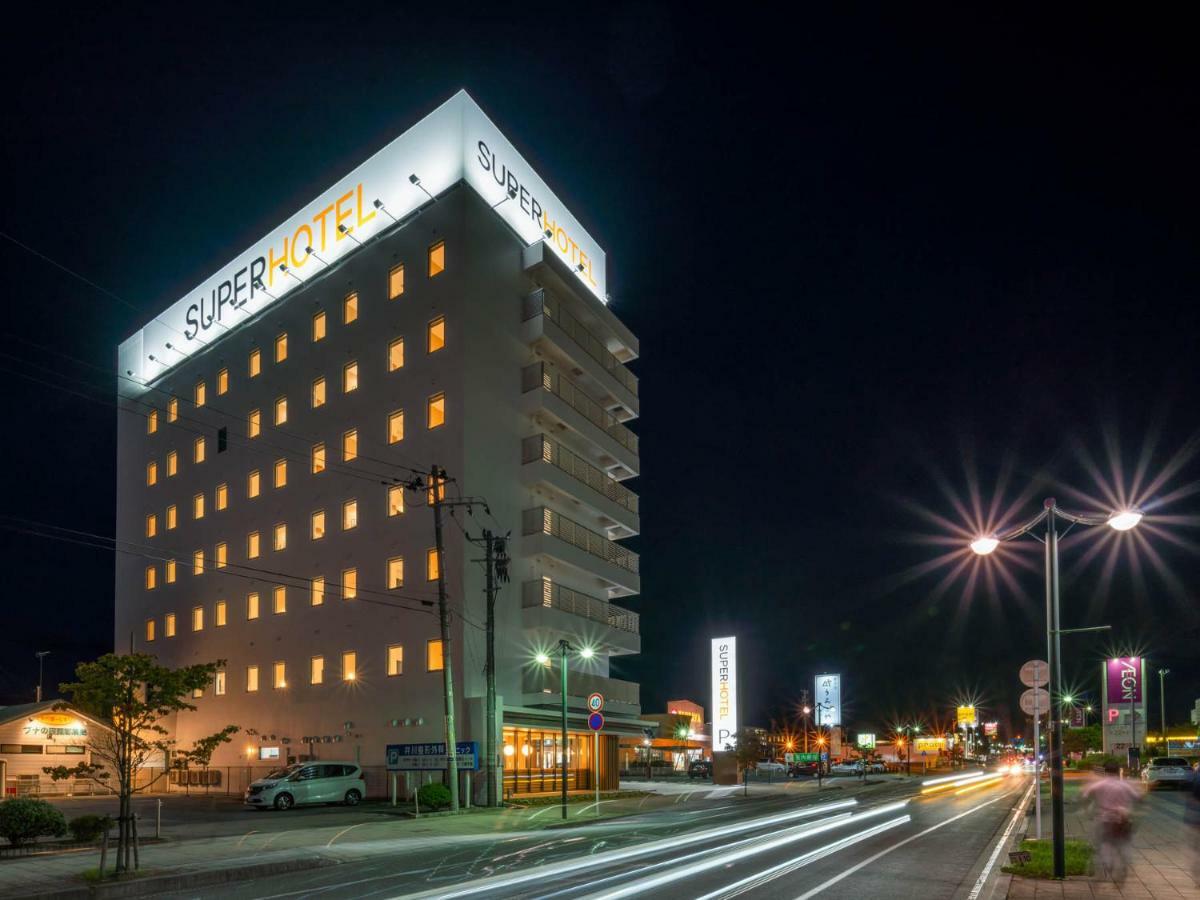 Super Hotel Yamagata Sakurambo-Higashine Station Front Exterior foto